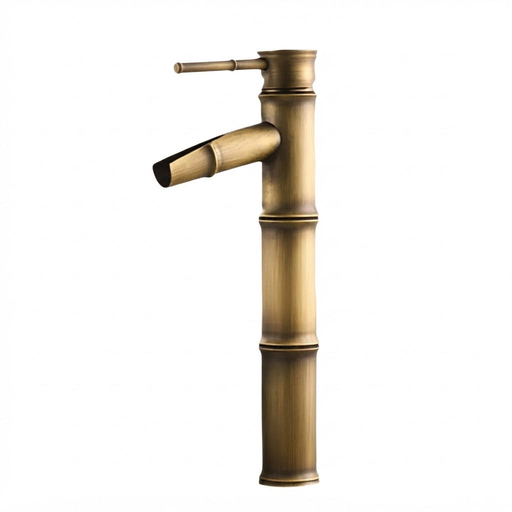 BADEZIMMERARMATUR, 308 x 120 mm, gold - Goldfarben, Metall (25/10/20cm) - Vallsero