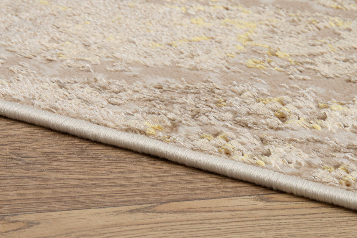 TEPPICH CRYSTAL Creme Beige 80/150 cm - Beige/Creme, Textil (80/150cm) - Tapiso