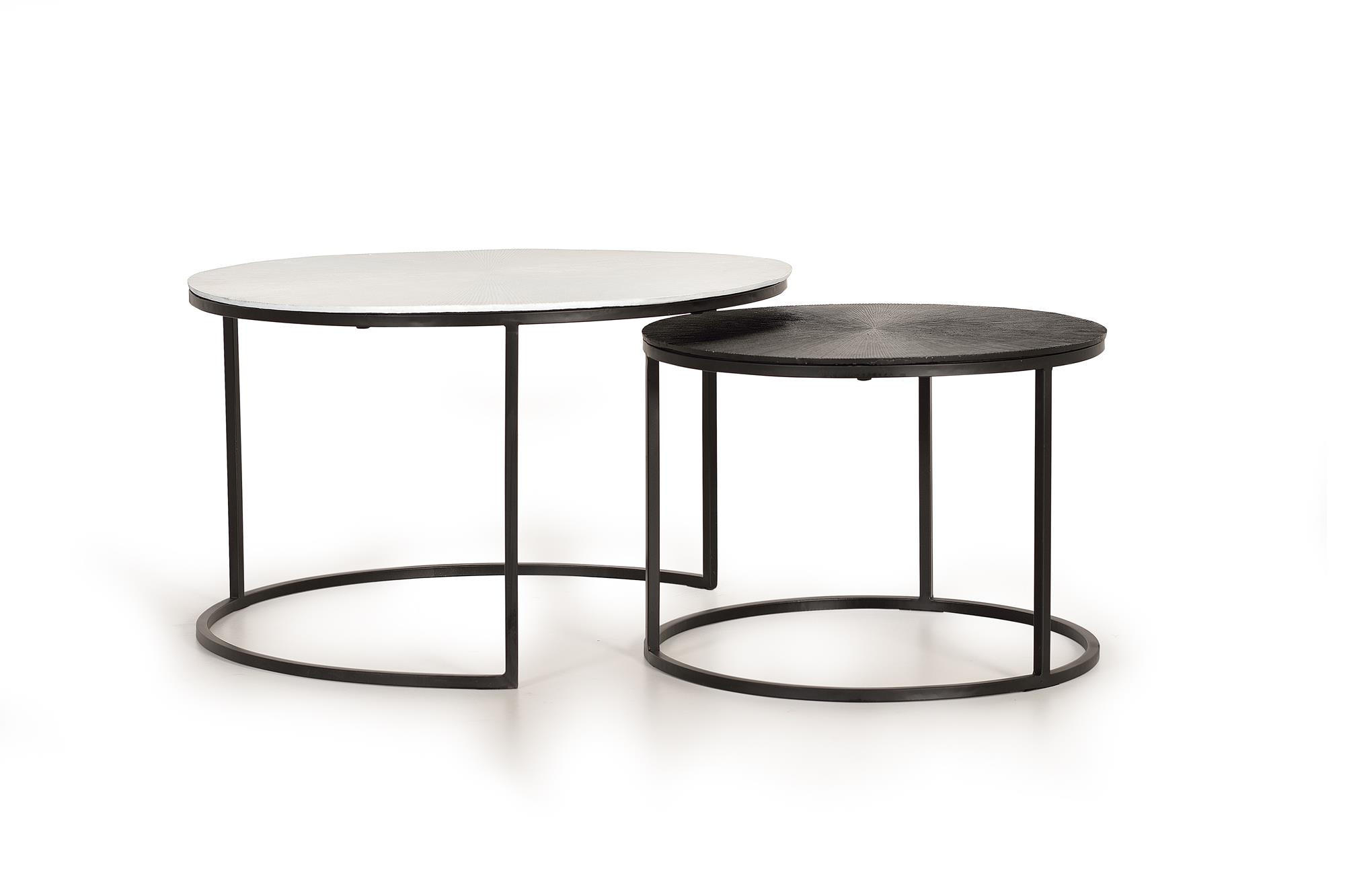 Giner y Colomer Couchtisch Weiß 76x45x76 cm