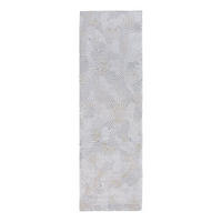 TEPPICH Oyster White Meditation 80/250 cm - Grau, Textil (80/250cm) - Louis De Poortere