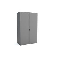 KLEIDERSCHRANK MAT A Grau 120x60x205 cm - Grau, Holzwerkstoff (120/205/60cm) - FURNLUX