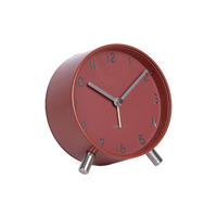 WECKER Cadiz Elan - Rot - 12/11 cm - Rot, Metall (12/11/12cm) - Karlsson