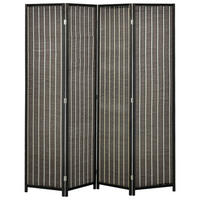 PARAVENT 4-teilig 180 x 180 cm, Braun - Braun, Holzwerkstoff (180/180/1.9cm) - HOMCOM