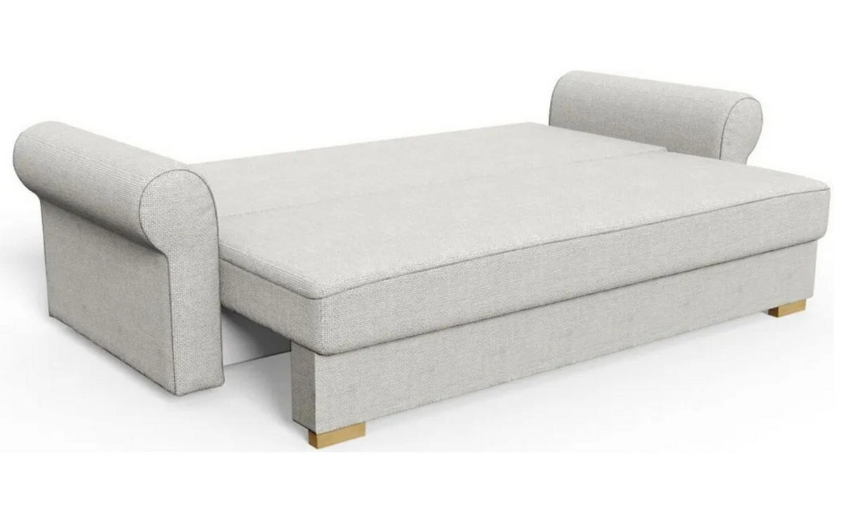 SOFA Flaschengrün TOP Schlaffunktion - Grün, Textil (237/76/85cm) - Sepro Meble