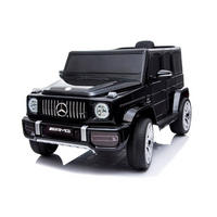 KINDERELEKTROAUTO SUV Mercedes AMG schwarz G63 Radio Vierradfederung MP3 - Schwarz, Kunststoff (106/62/54cm) - Chipolino