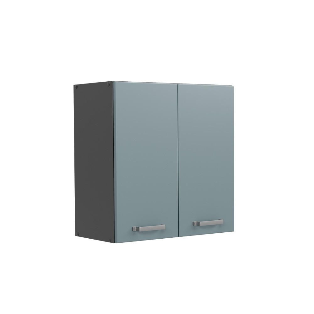 HÄNGESCHRANK R-Line Blau-Grau 60 cm - Anthrazit/Blaugrau, Holzwerkstoff (60/60/31cm) - Vicco