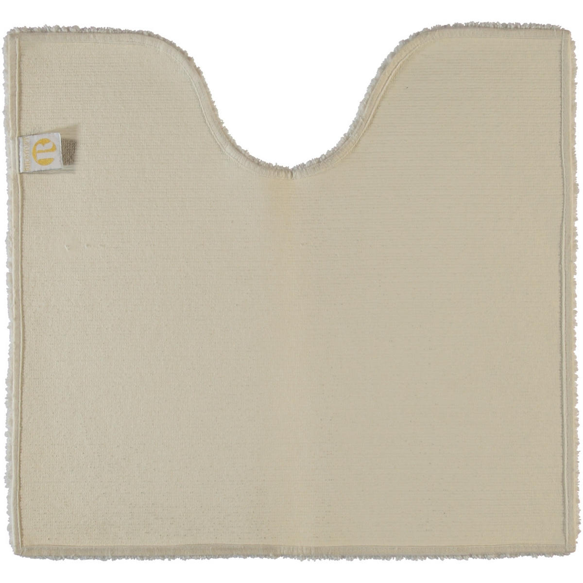 BADTEPPICHE SQUARE NATUR-JASMIN - 20 - Beige, Textil (55/60cm) - Rhomtuft