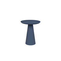 BEISTELLTISCH Ringar - Blau - 34.5/34.5/41.5 cm - Blau, Metall (34.5/34.5/41.5cm)