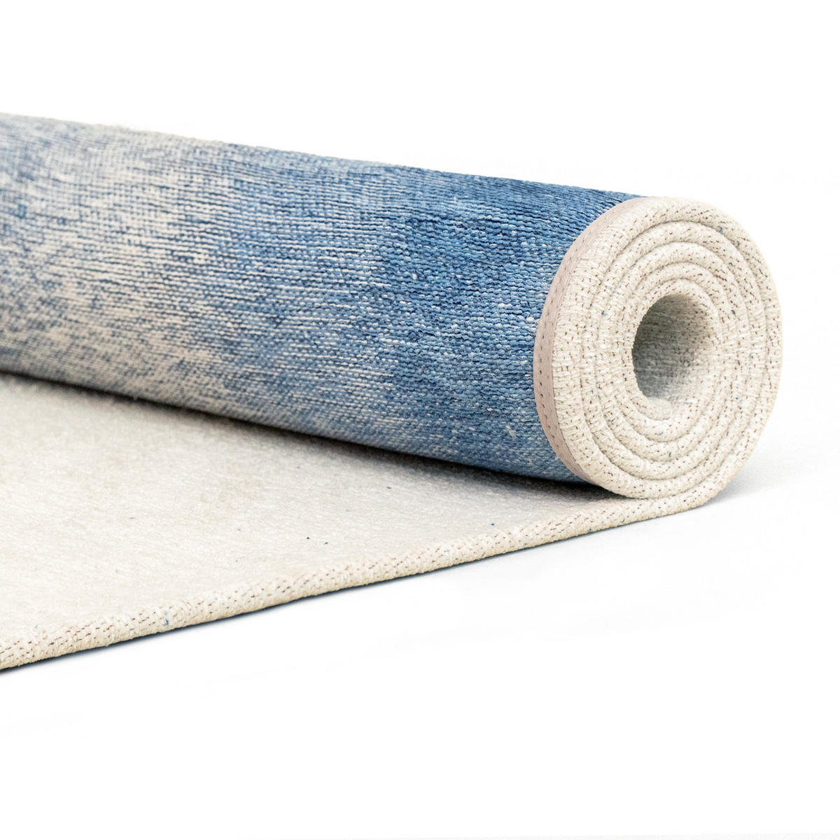 PREPROGA Drop Dream In Blue 170/240 cm - modra, umetna masa/tekstil (170/240cm) - Louis De Poortere