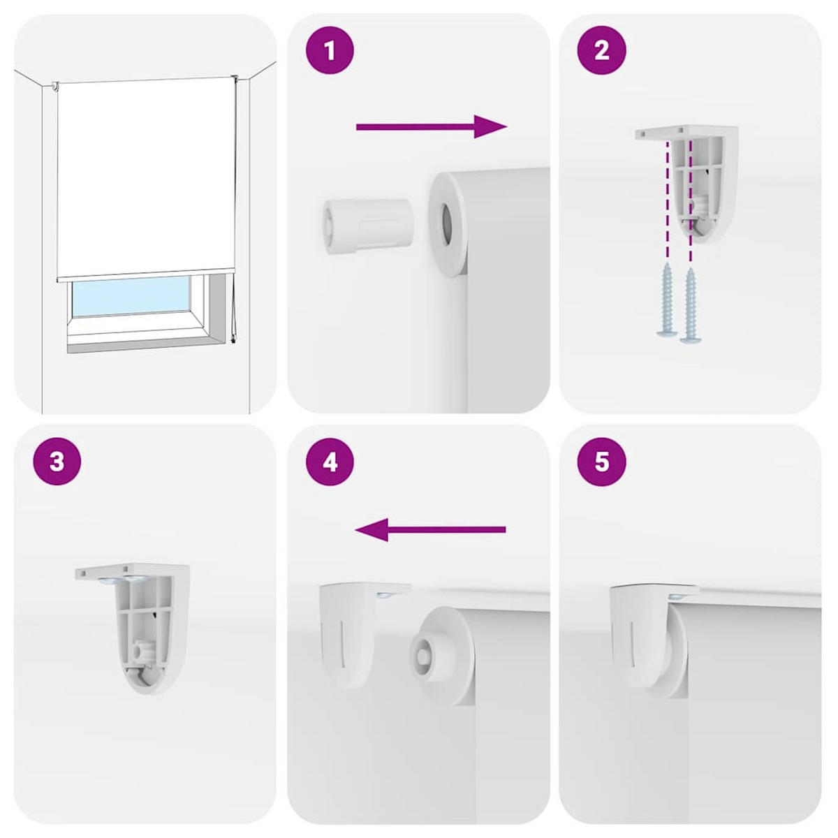 DUSCHVORHANG für Dusche Stoff Breite 136 cm - Weiß, Kunststoff (140/240cm) - MCBOSON