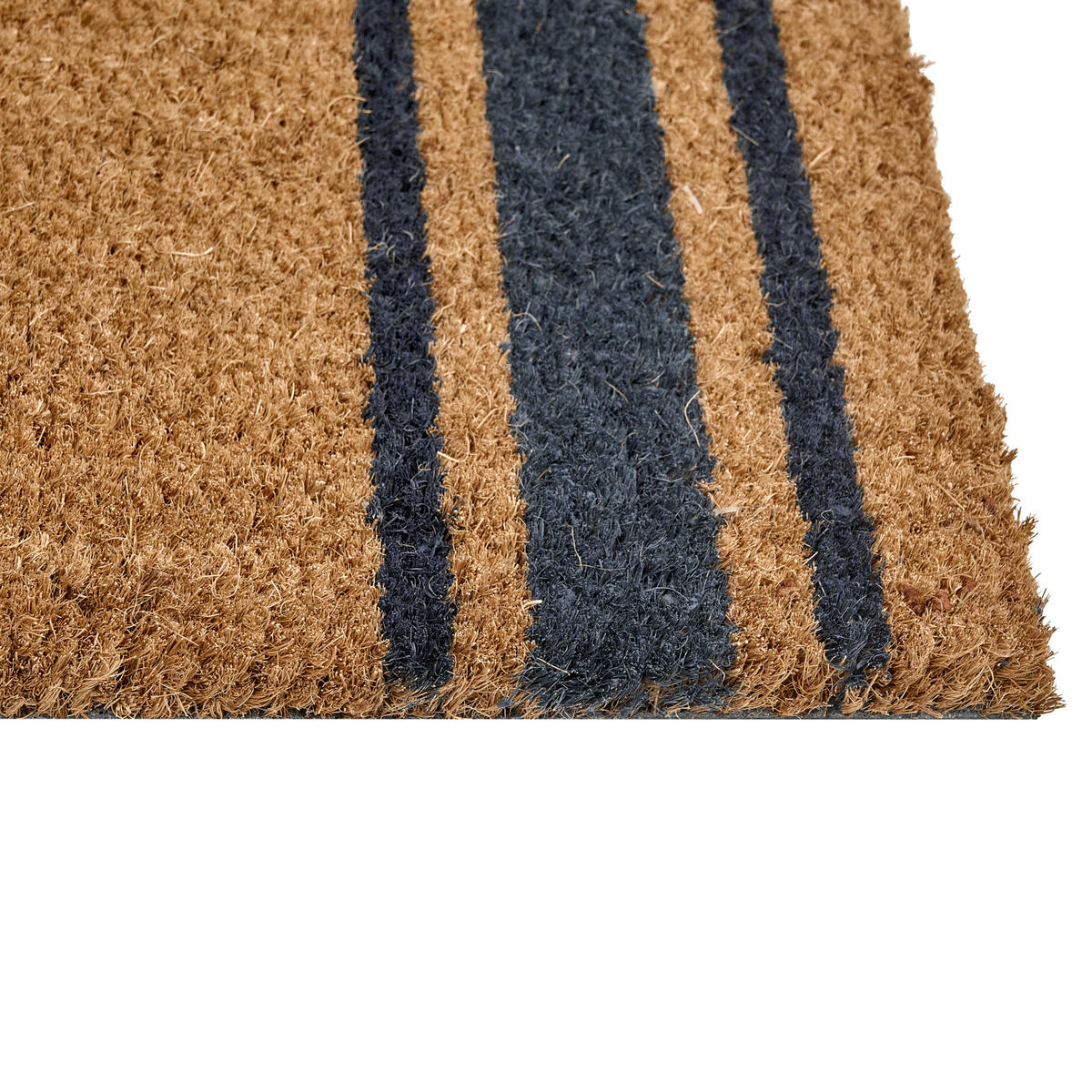 FUSSMATTE Naturfarben 45/75 cm Kokosfasern Portage - Naturfarben, Textil (45/75cm) - Beliani