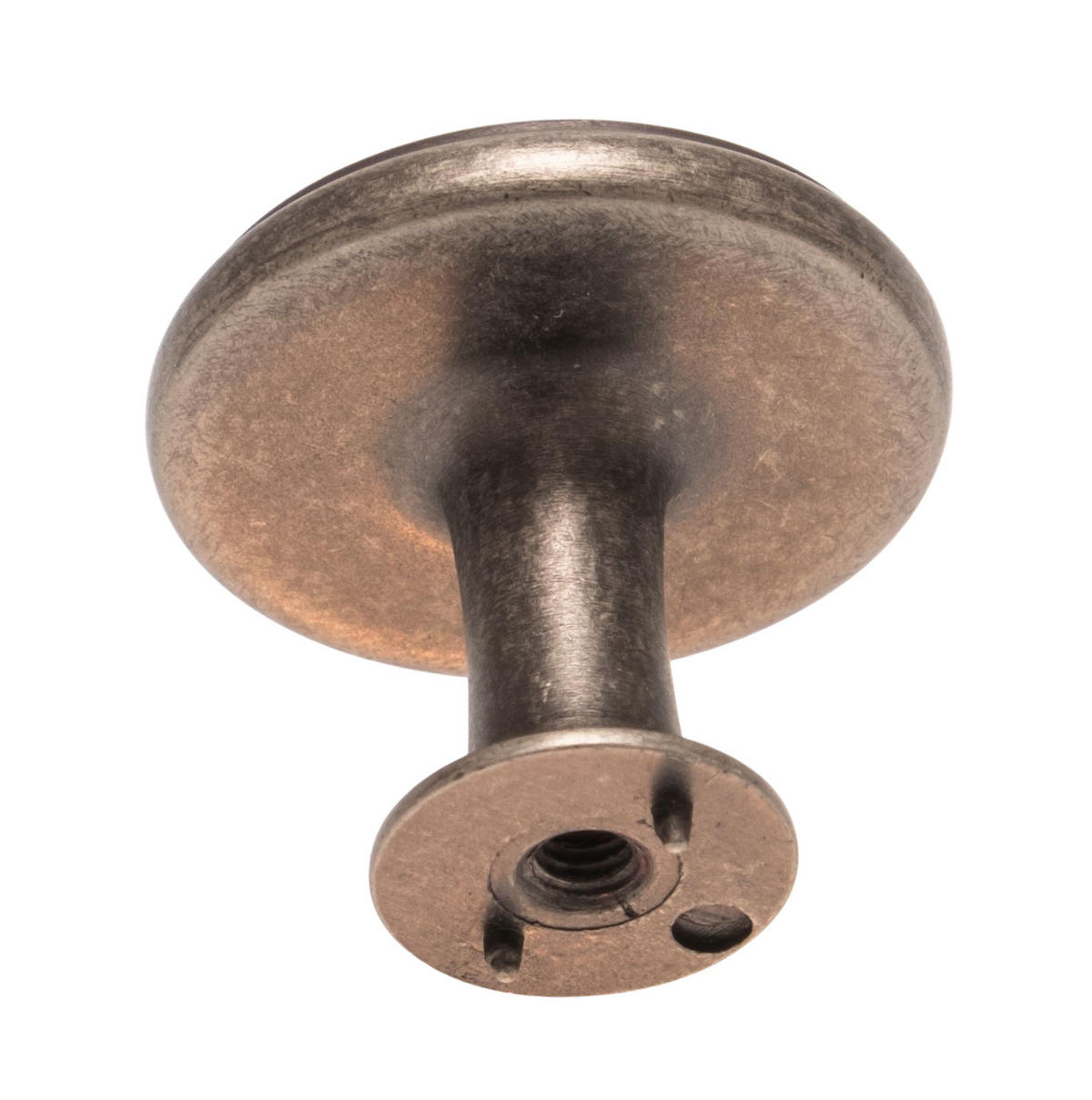 MÖBELKNOPF Altsilber, Schrankknopf antik, Türknauf Ø 30mm vintage - Silberfarben, Metall (3/2.7/3cm)