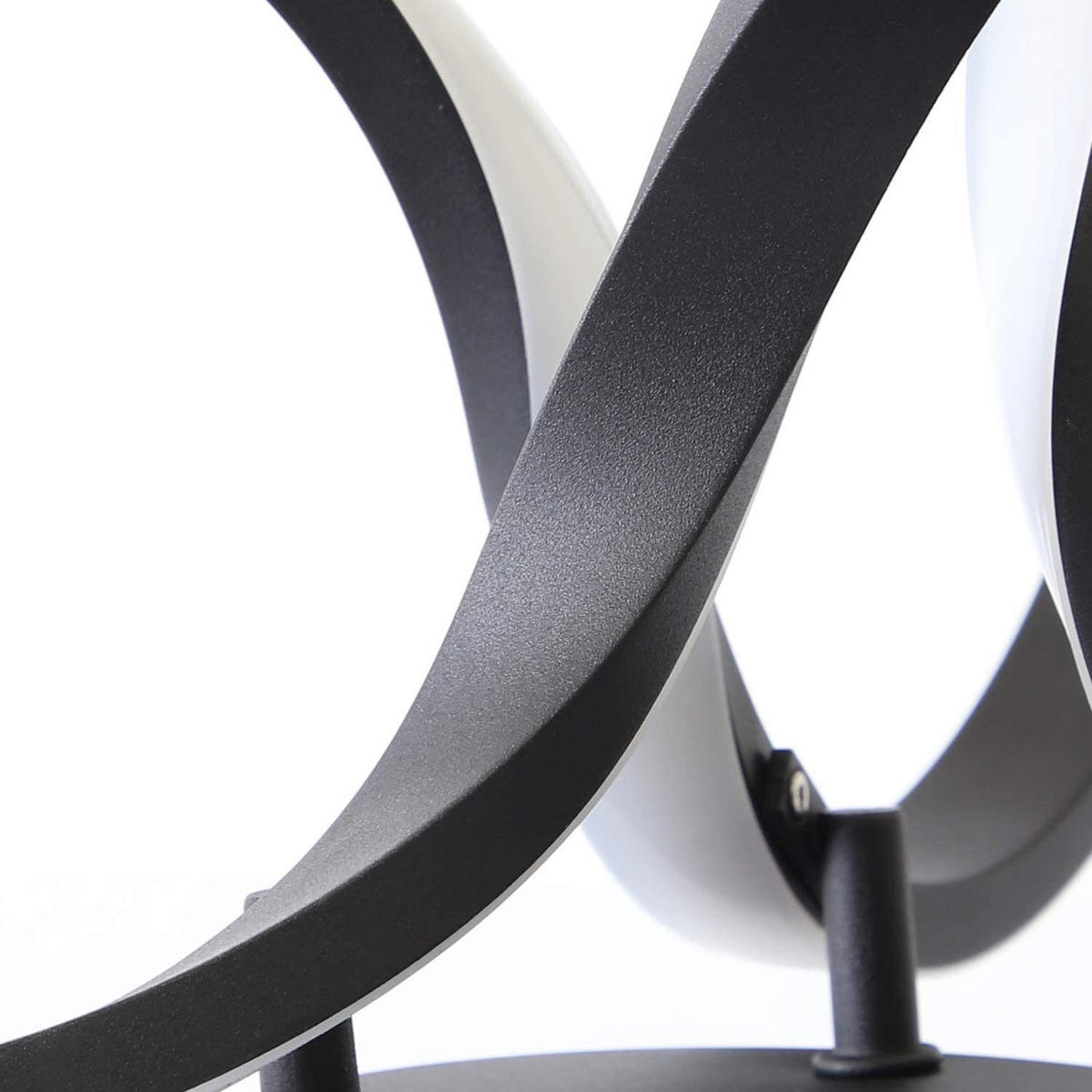 LED-DECKENLEUCHTE Norbert 31/26/20 cm - Schwarz, Metall (26/31/20cm) - Nettlife