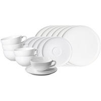 TEESERVICE Skagen weiß 18er Set - Weiß, Keramik (2/2/2cm) - Ritzenhoff Breker