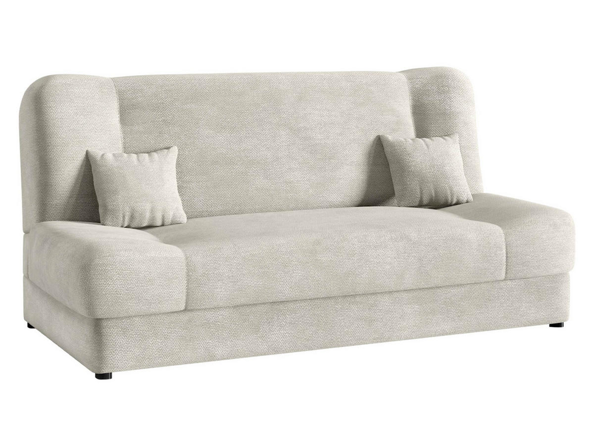 SCHLAFSOFA Jonas - Ecru, Holz/Textil (195/86/87cm) - MIRJAN24