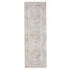 VINTAGE-LÄUFER George waschbar 80x240 cm - Beige/Rosa, Kunststoff (80/240cm) - benuta