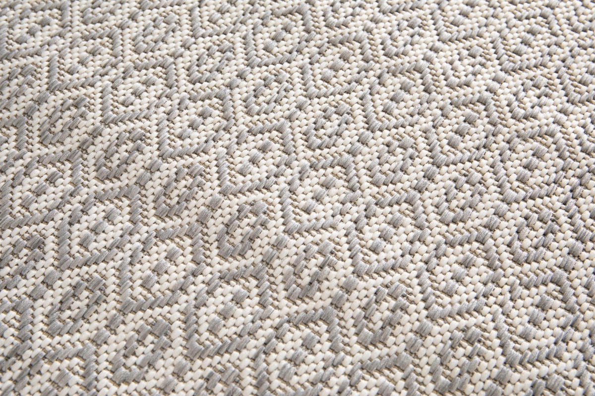 TEPPICH für Innen und Außen grau - Grau, Textil (160/230cm) - AFK Living