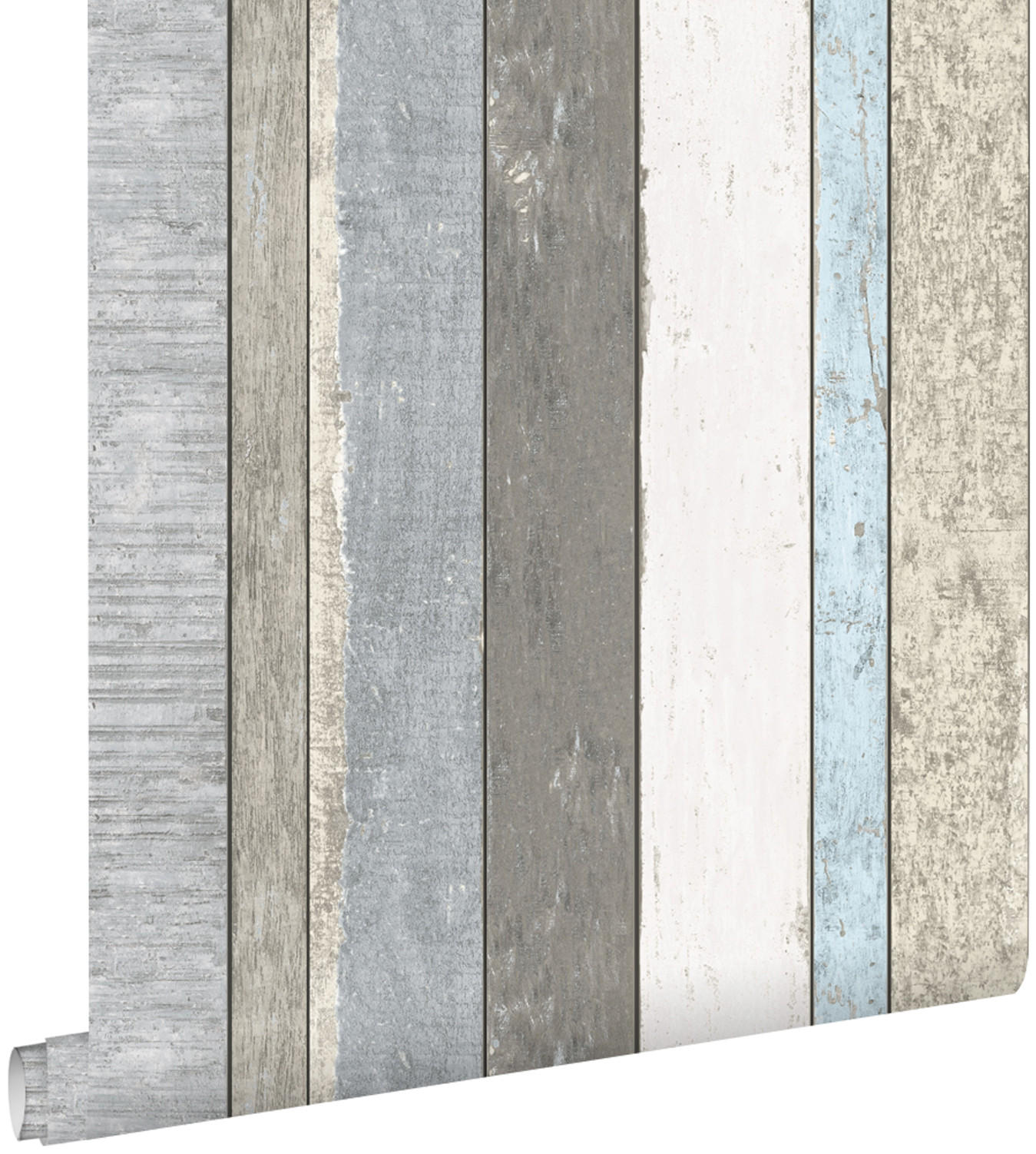 TAPETE Holzoptik 53 cm x 10.05 m - Grau, Papier (53/1000cm) - ESTAhome