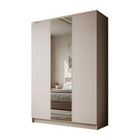 KLEIDERSCHRANK AURORA KASCHMIR 3D - Kaschmir, Holzwerkstoff (150/213/55cm) - Lookway