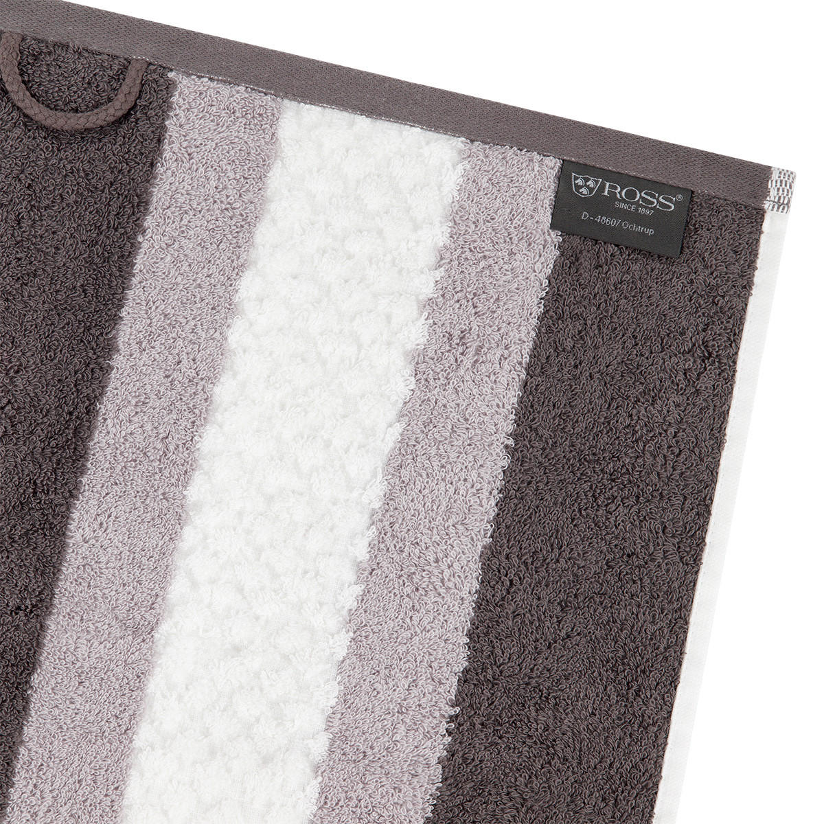 FROTTIERSET Harmony 6-teilig - Dunkelgrau, Textil (50/100cm) - Ross