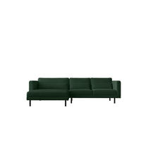 ECKSOFA L-form Dani Stoff Poso Grün Links - Grün, Holz (281/174cm) - Kaiser Möbel