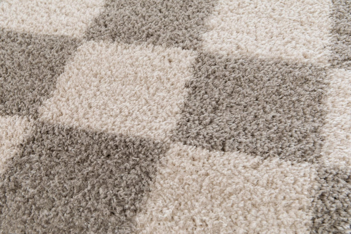 TEPPICH ultraweich aus recycelten Fasern grau - Grau, Textil (160/230cm) - AFK Living