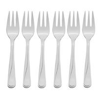 KUCHENGABELN Mango Silber 15/20/2.5 cm Metall - Silberfarben, Metall - Mondex