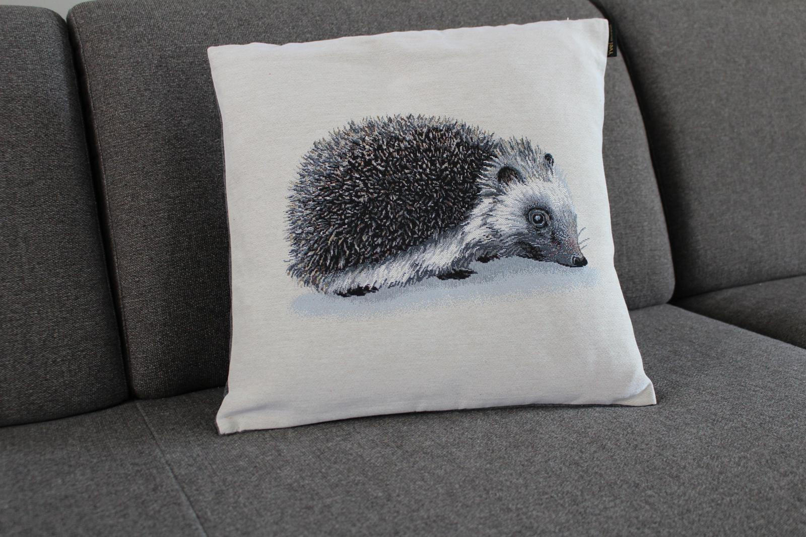 KISSENHÜLLE BERGWELTEN - Schwarz, Textil (45/45cm) - Yve! decoration