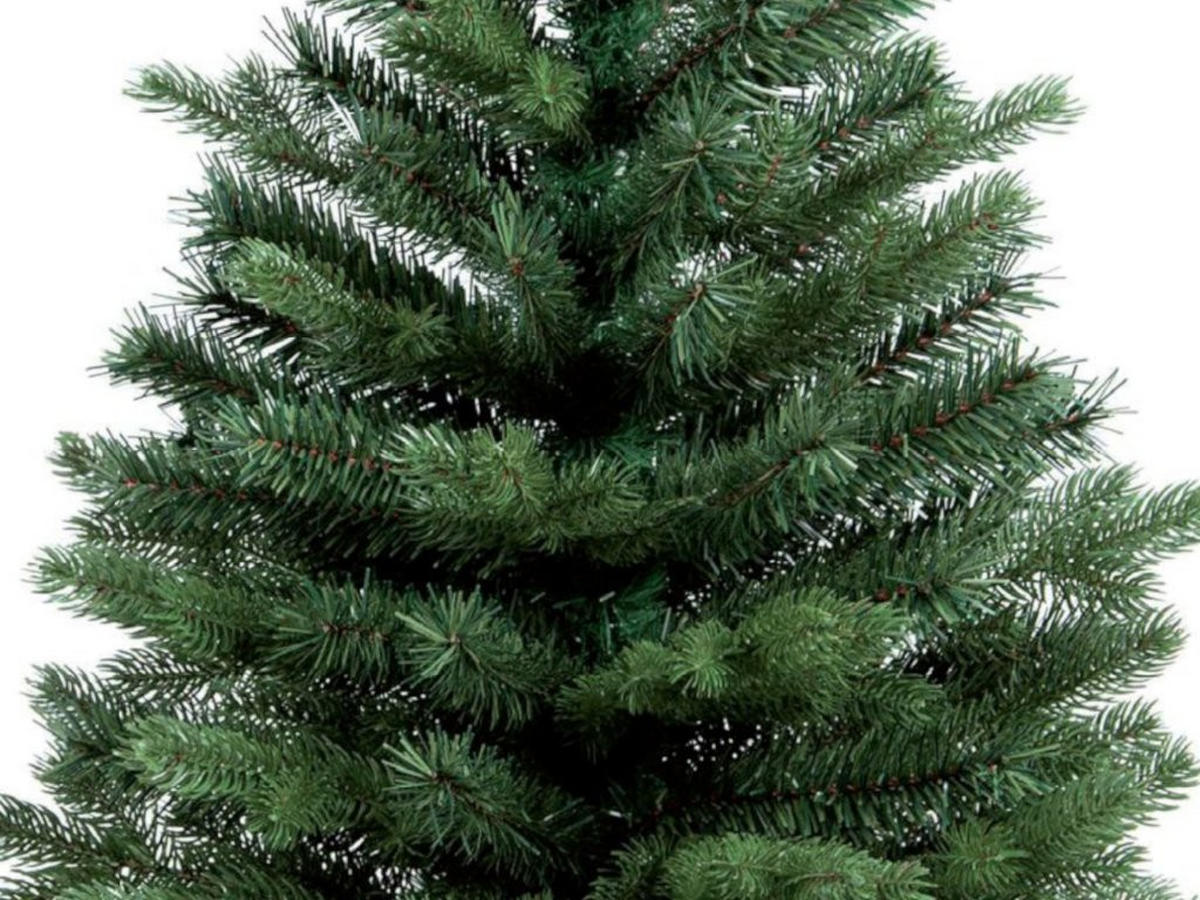 WEIHNACHTSBAUM künstlich Bernard in Blumentopf 75cm, Tannenbaum Christbaum Kunstbaum Dekobaum - Grün, Kunststoff/Stein (56/75cm) - LAALU