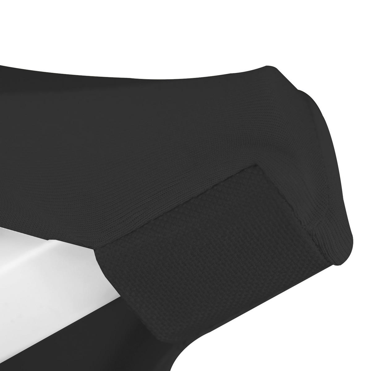 STEHTISCHHUSSE Stella Ø 60cm Schwarz (5tlg) - Schwarz, Textil (60/110cm) - Beautissu 