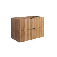 WASCHBECKUNTERSCHRANK FLOW Craft Eiche 80/57/46 cm - Eichefarben, Holzwerkstoff (80/57/46cm) - Rodan