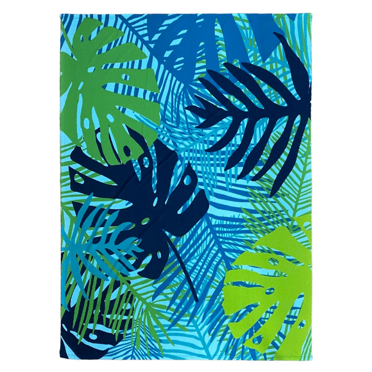 MIKROFASER-STRANDTUCH Jungy 140x170 220g/m² - Grün, Textil (140/170cm) - LE COMPTOIR DE LA PLAGE