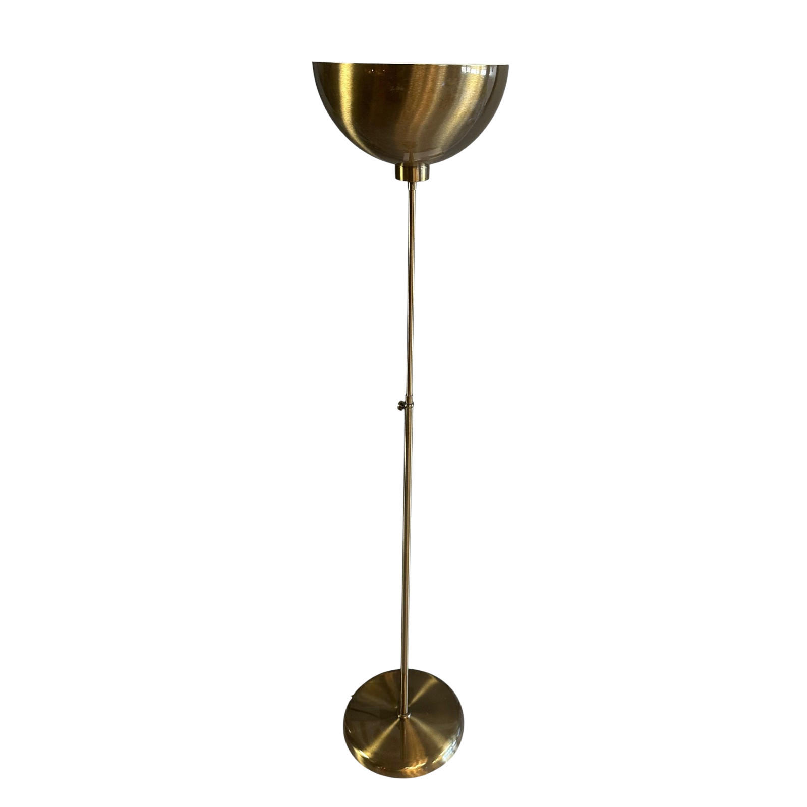 STEHLAMPE Kelan 160 Cm - Messingfarben, Metall (30/30/160cm) - Bamyum
