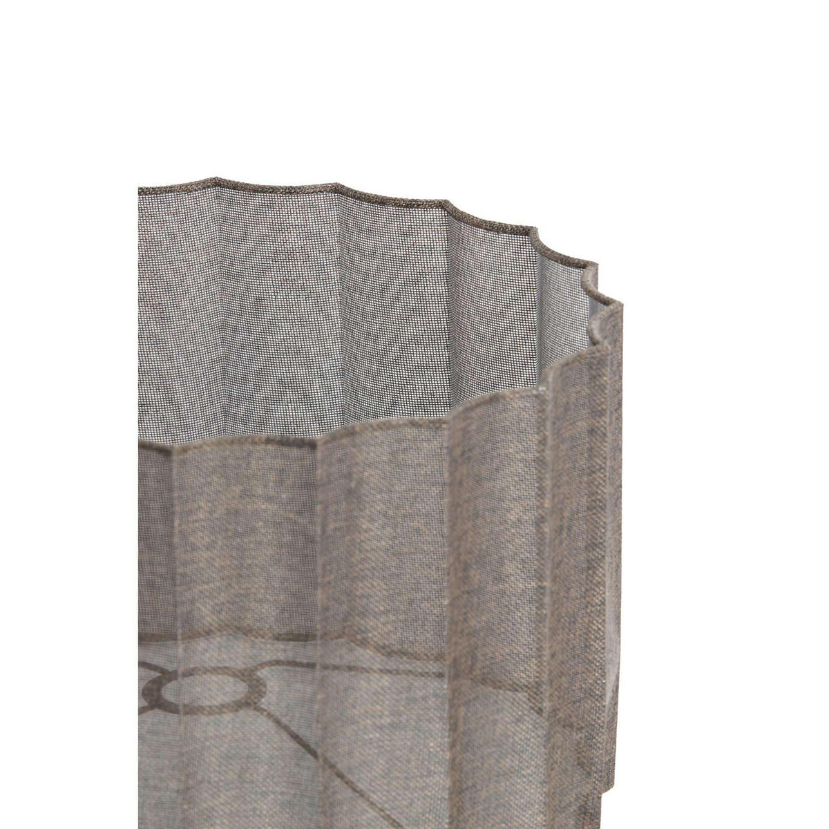 LAMPENSCHIRM Disli Braun 40/40/25 cm - Braun, Textil (40/40/25cm) - Light & Living