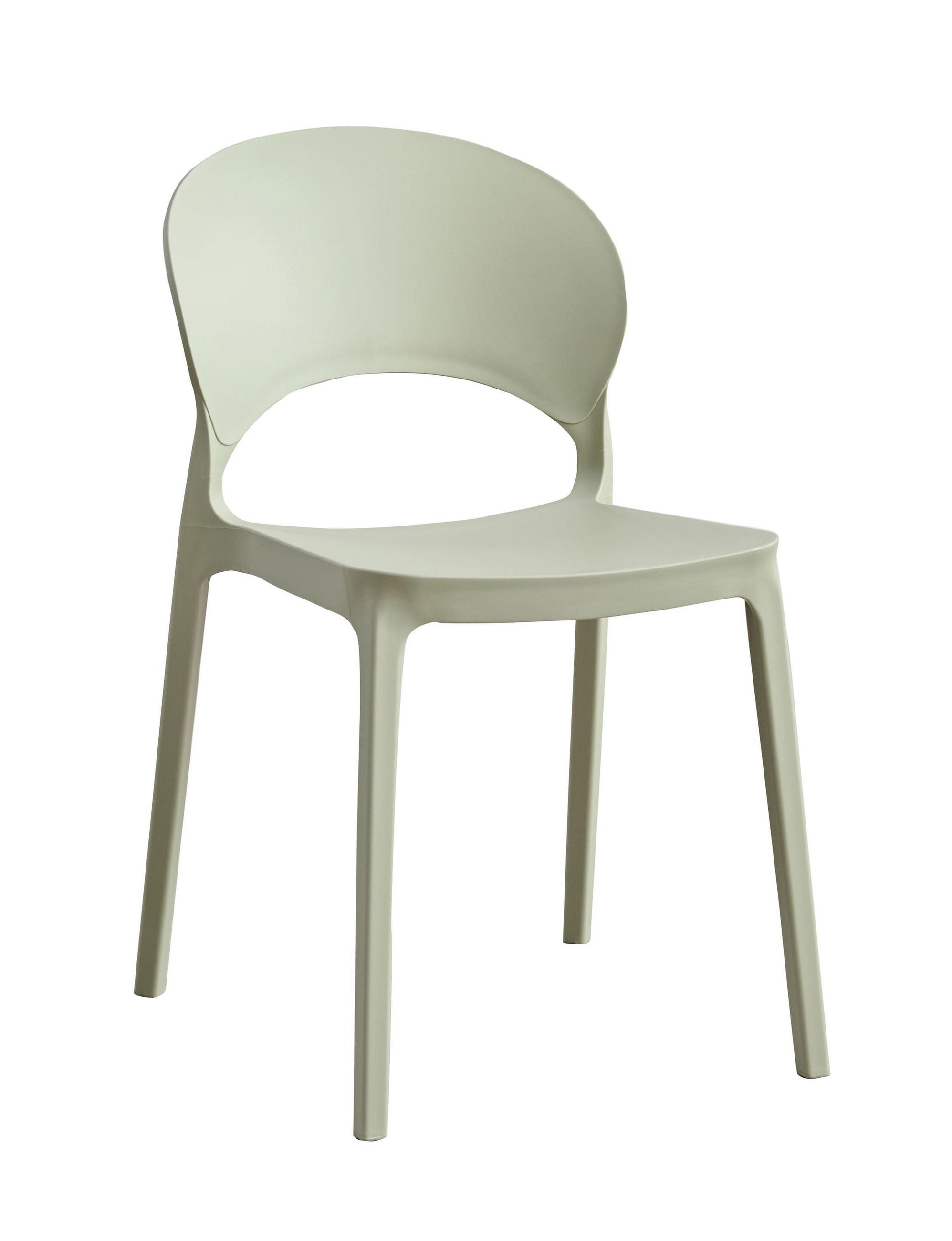 STAPELSTUHL Quito 47x58x78 cm, Kunststoff, Grün - Grün, Kunststoff (47/78/58cm) - dasmöbelwerk