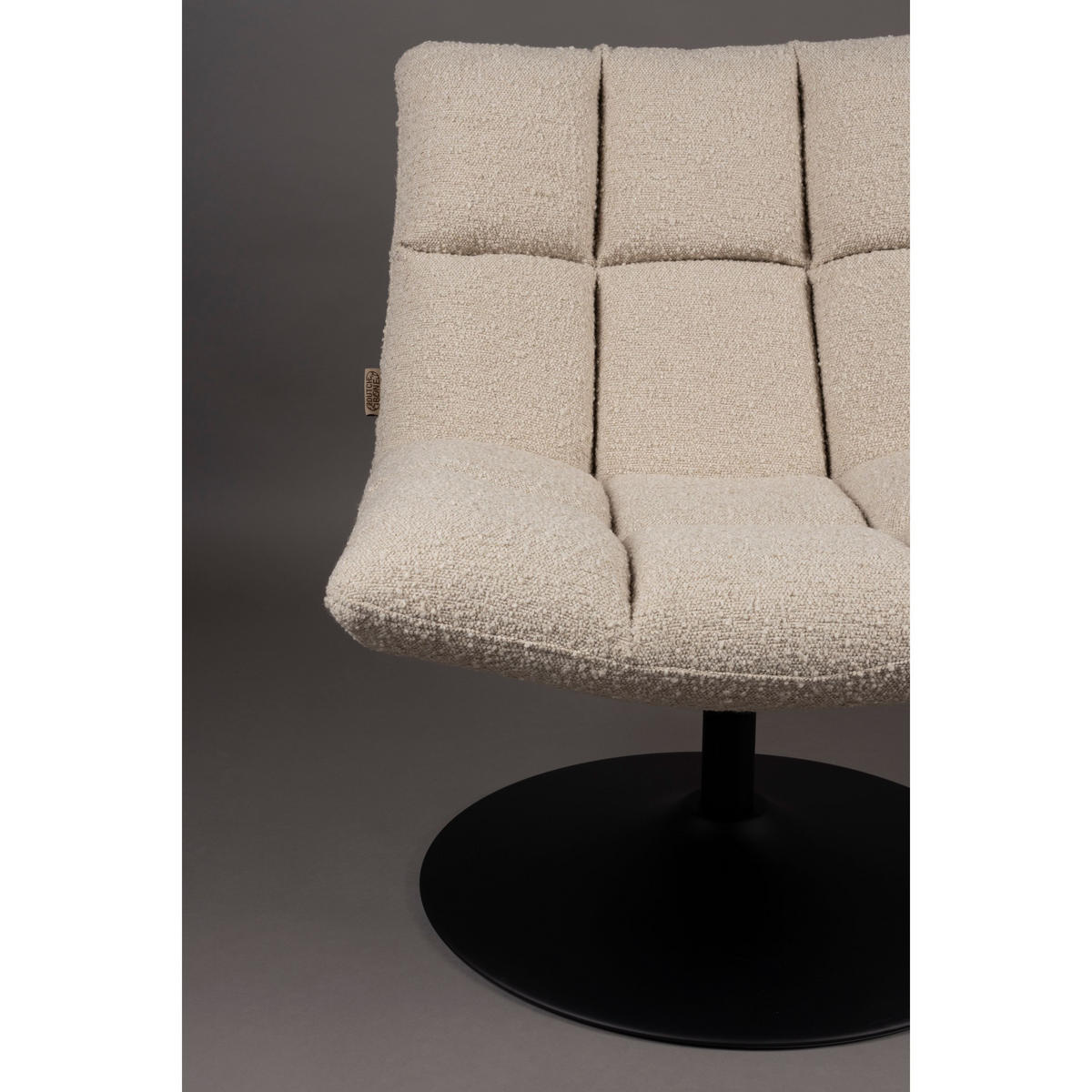 SESSEL Bar Bouclé Beige - Beige, Textil (66/78/81cm) - Dutchbone