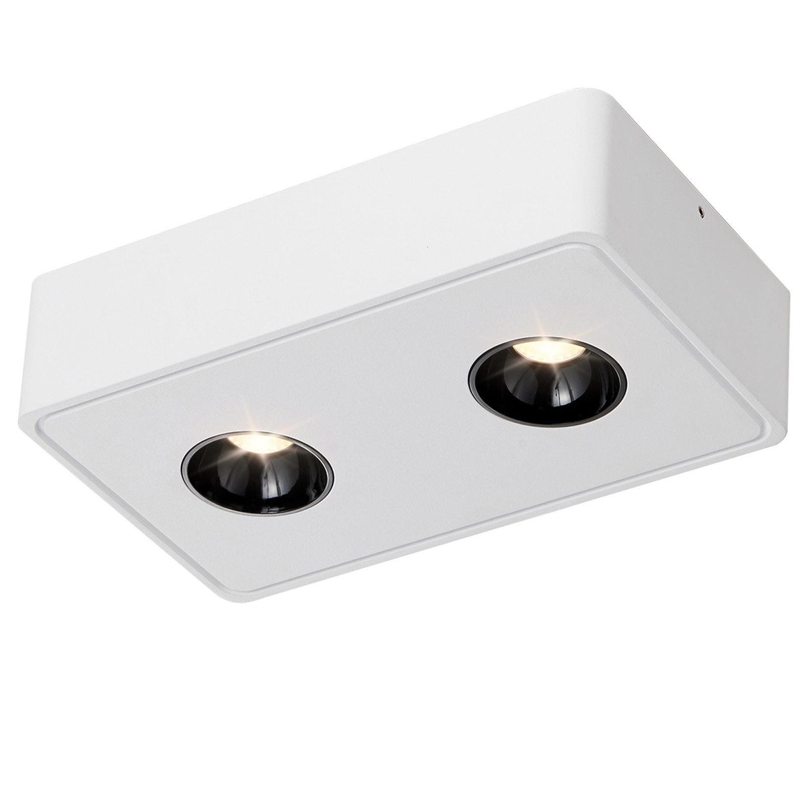 LED-DECKENLEUCHTE Traum 23/14/6 cm - Weiß, Metall (23/14/6cm) - Nettlife