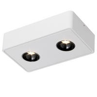 LED-DECKENLEUCHTE Traum 23/14/6 cm - Weiß, Metall (23/14/6cm) - Nettlife