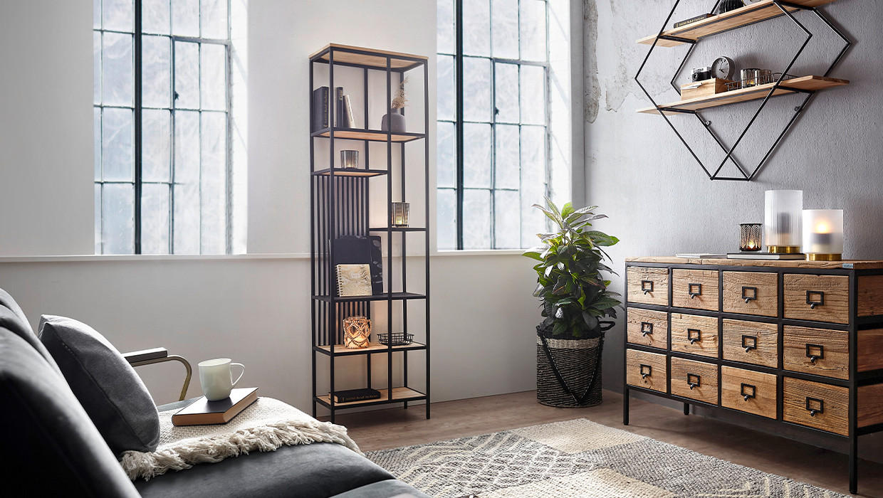 Industrial Style Wohnzimmer