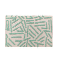 BADTEPPICH Athena 60/90 cm - Grün, Naturmaterialien (60/90cm) - Douceur d´intérieur