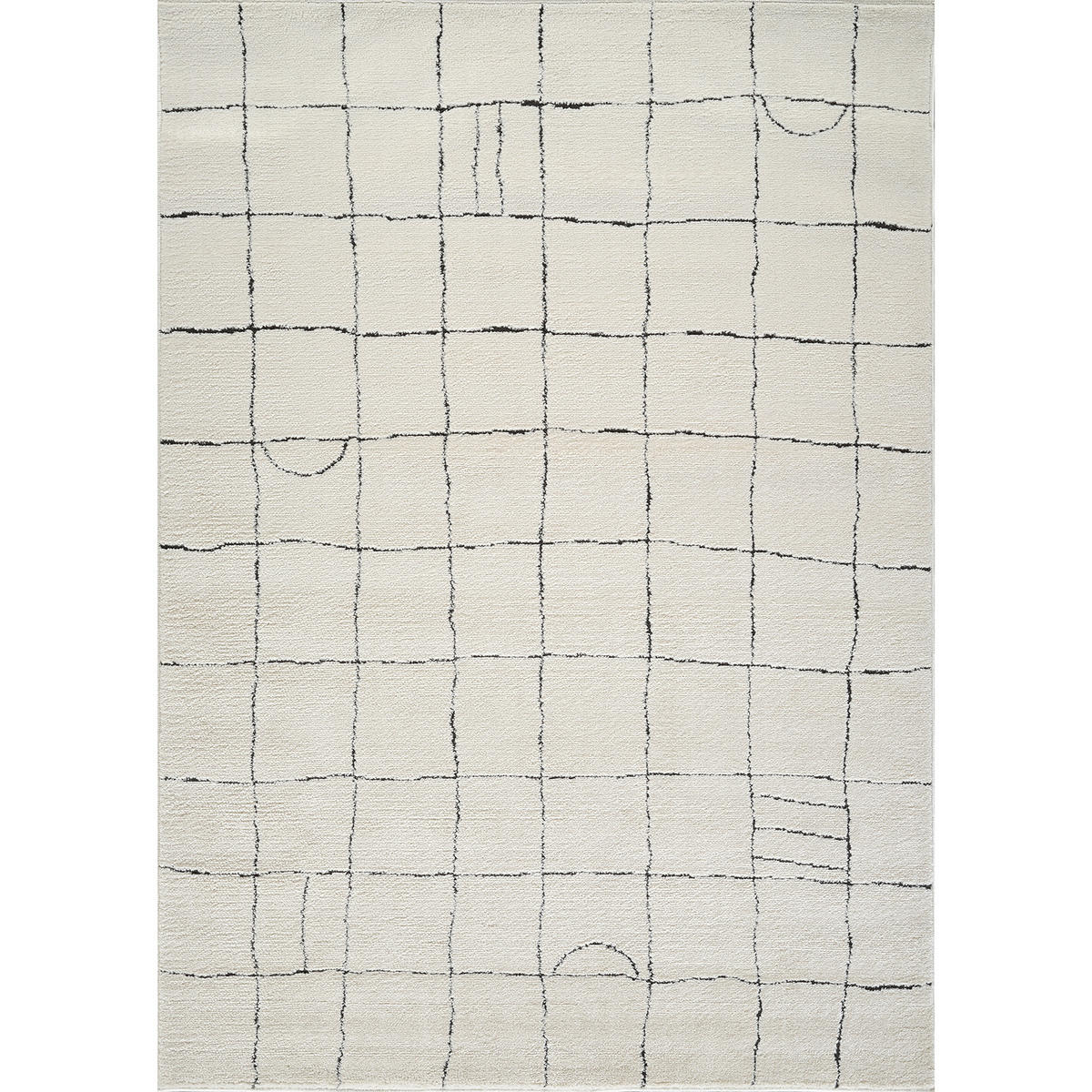 KURZFLORTEPPICH 160/213 cm Weiß - Weiß, Naturmaterialien/Textil (160/213cm) - LIVABLISS