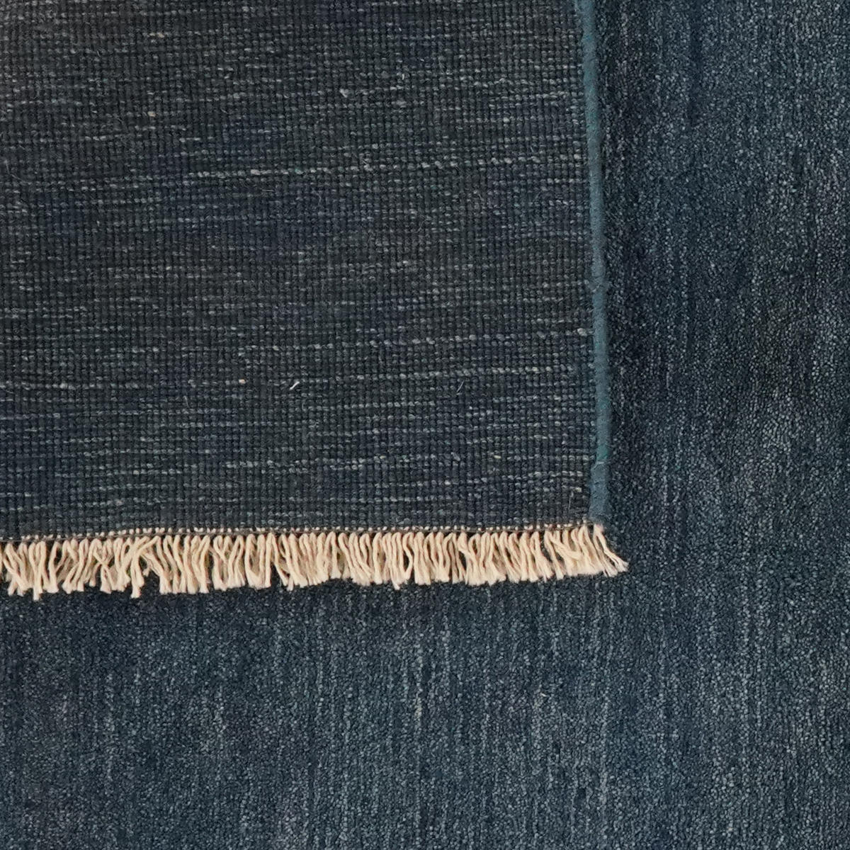 GABBEH-TEPPICH handgeknüpft Blau 208/153 cm Schurwolle - Blau, Textil (153/208cm) - Looma