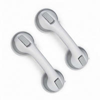 MADLO bílé šedé 2dílný-set - bílá, plast (10/7.5/29.5cm) - Relaxdays