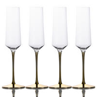 SEKTGLAS SET 200 ml (4-tlg) - Transparent, Glas (0.2L) - Intirilife