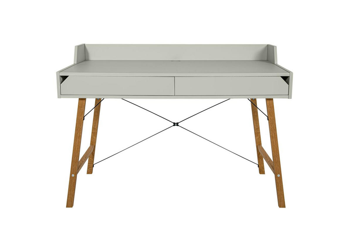 KINDERSCHREIBTISCH Lotta - Grün, Holzwerkstoff (120/76/60cm) - RAUMHIRSCH FURNITURE