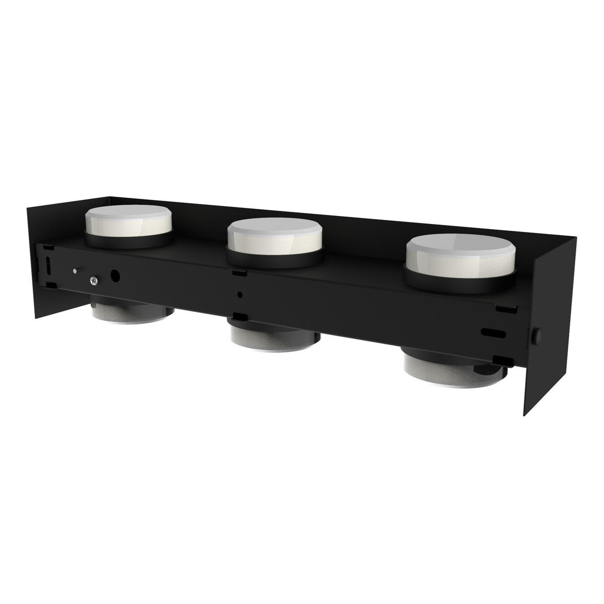 WANDLEUCHTE - Schwarz, Metall (45/10/10cm) - Lumicom