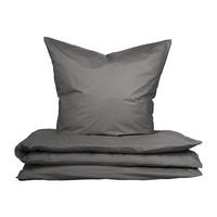 BETTWÄSCHESET Soho - Renforcé - 2-teilig - 135 x 200 cm - Dunkelgrau - Dunkelgrau, Textil (135/200cm) - Uncover by Schiesser