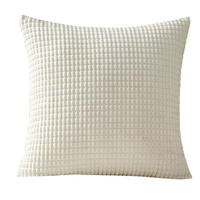 KISSENHÜLLE 45/45 cm，2er-Set - Beige, Textil (45/45cm) - Kaket