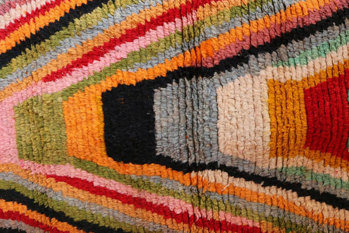 BERBERTEPPICH Teppichläufer aus reiner Wolle 250x 350 cm - Orange, Naturmaterialien (250/350cm) - AFK Living