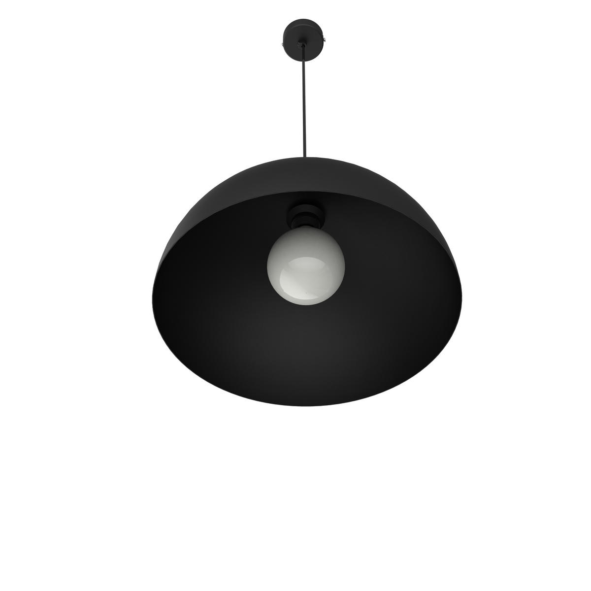 HÄNGELEUCHTE - Schwarz, Metall (40/40/20cm) - Lumicom